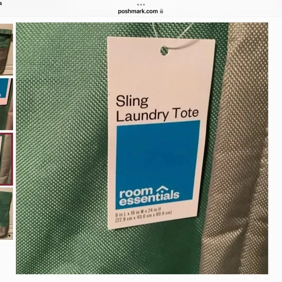 Sling laundry tote from room essentials, new with tags - Picture 4 of 4